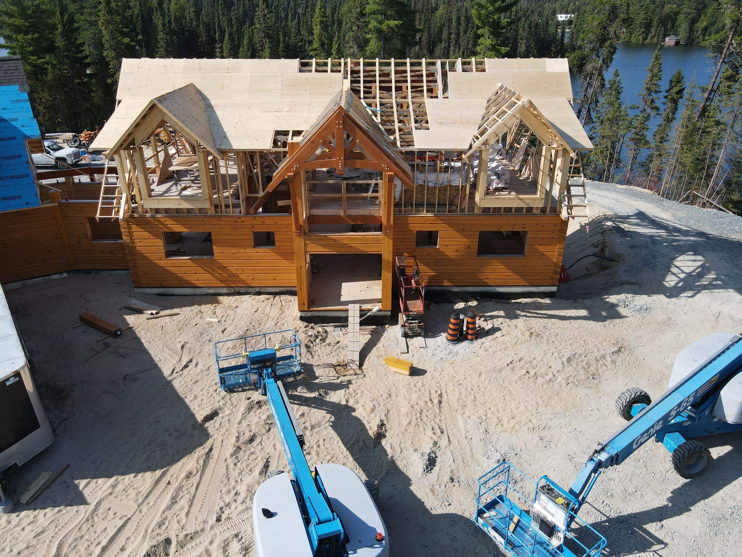 Construct & Conserve Building Inc. - Timmins True North Log Home - 1.jpeg