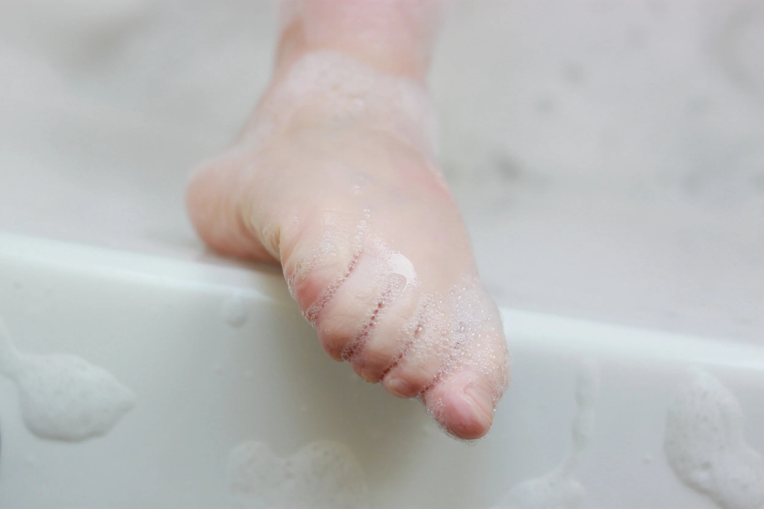 And toes.