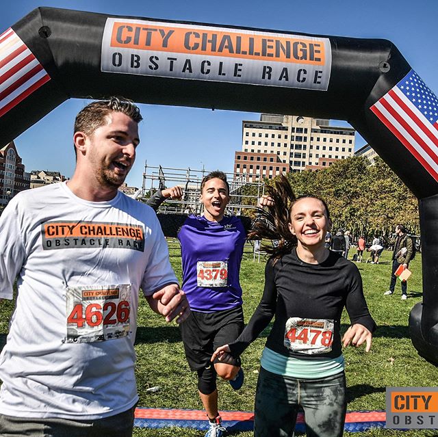 I had so much fun at my first @citychallengerace last weekend. Thank you @kurt_ocr and @jae_storm for making @deebsontv and I do it! We almost chickened out. So glad we didn&rsquo;t.