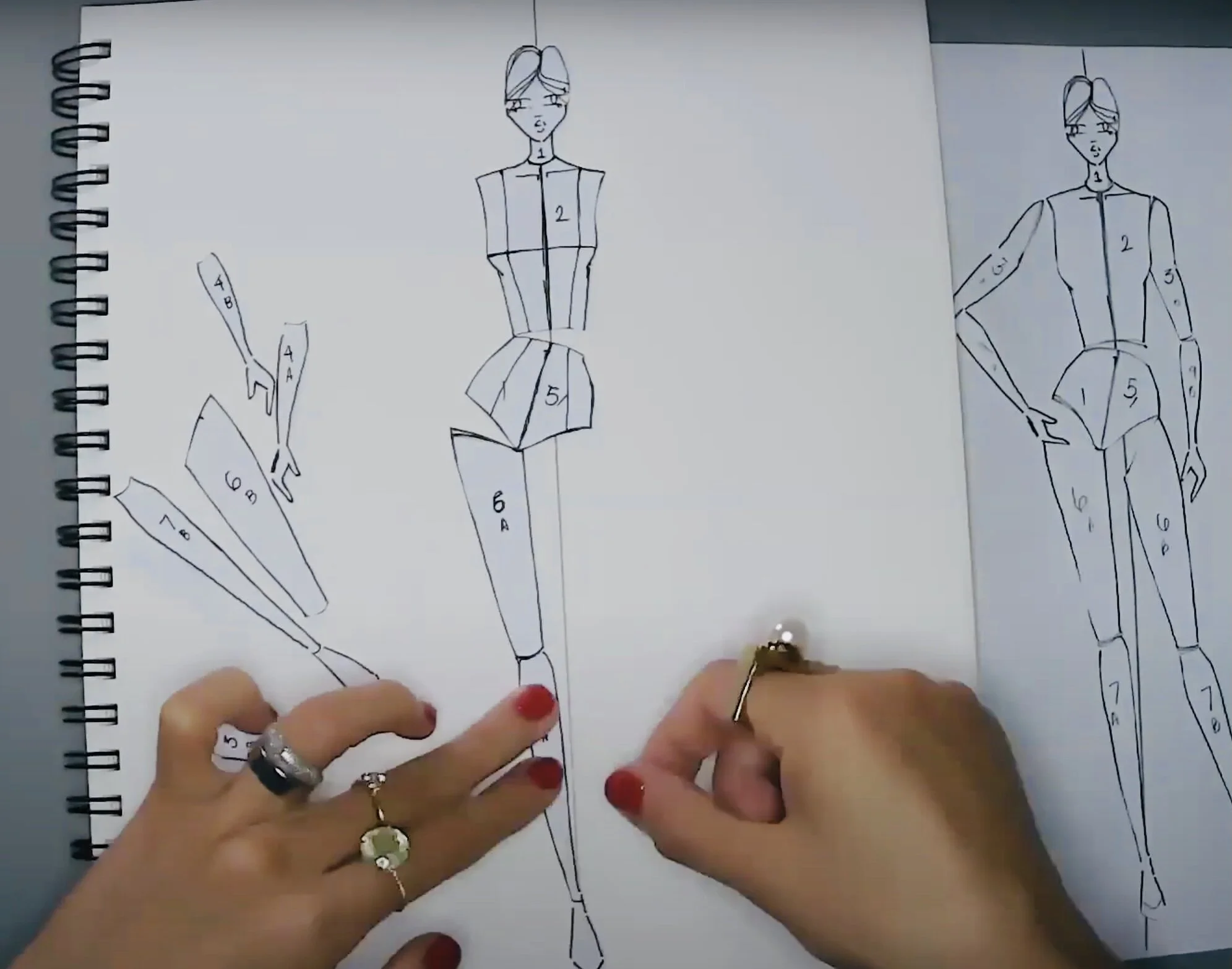 Diseño de Modas: Figura Humana en Movimiento