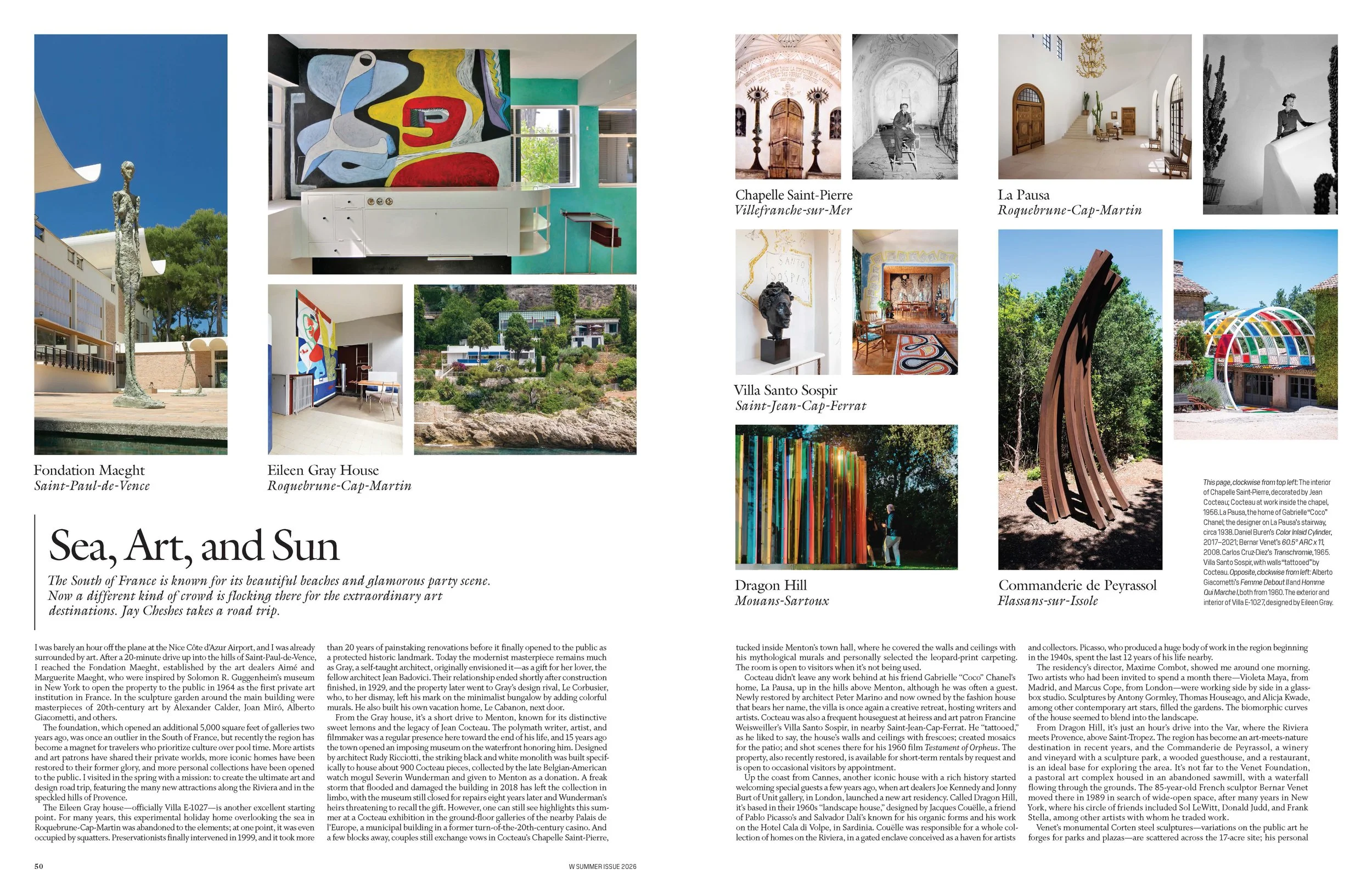  Layout design for W Magazine’s V3.5 Summer Issue. 2026 