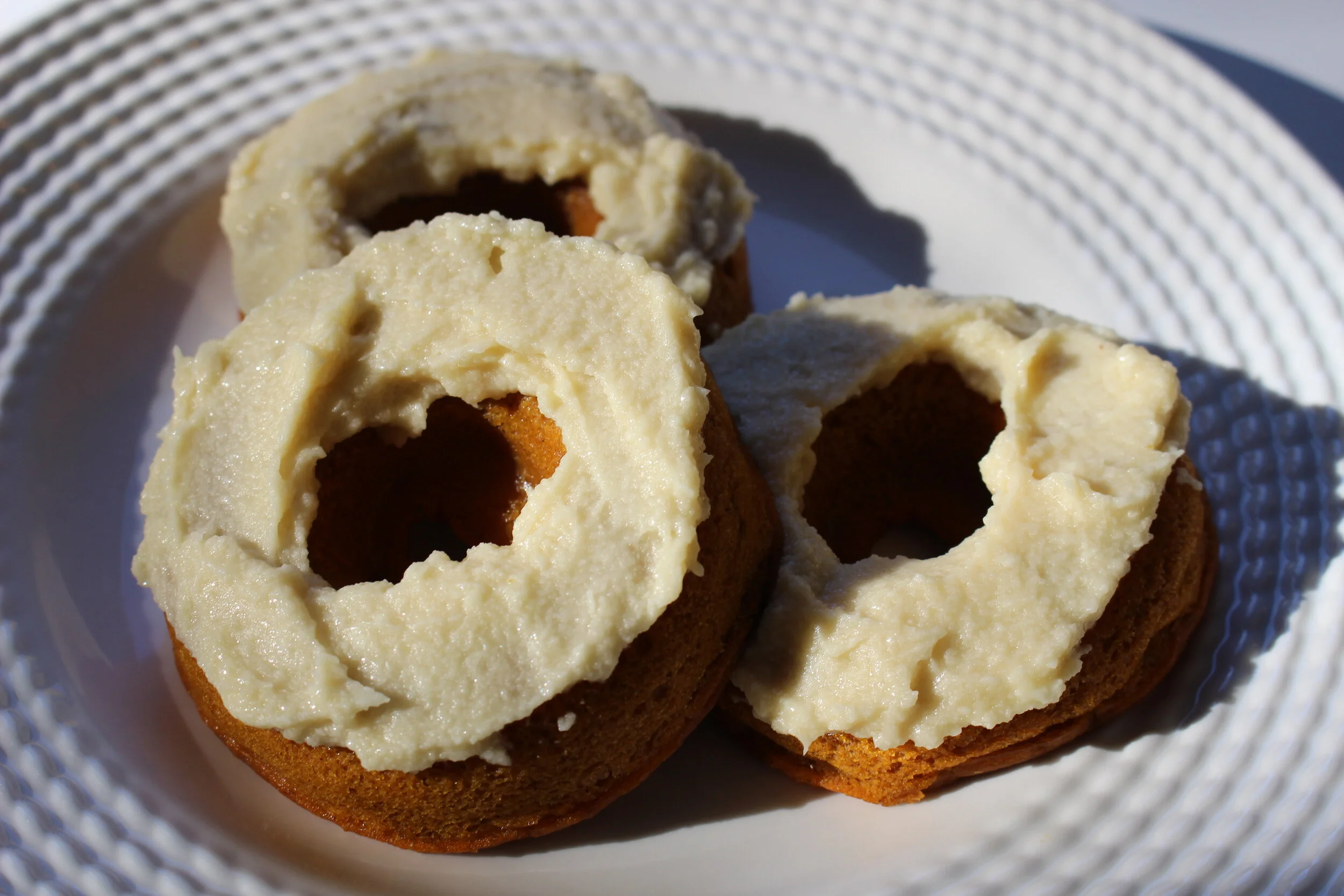 Gooey Pumpkin Pie Filling Doughnuts