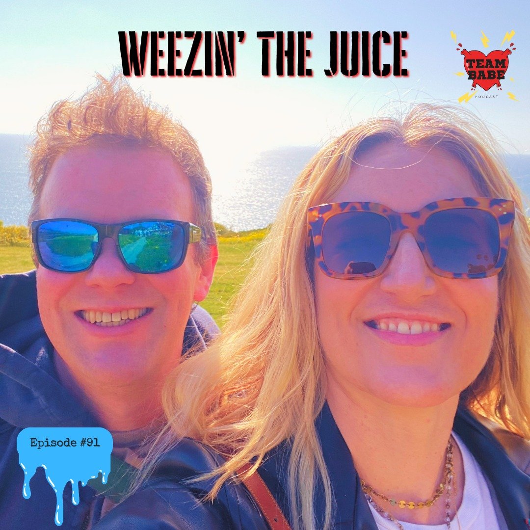 New Episode Alert!
#91 Weezin' the Juice
Buudddd-y this episode will totally tweak your melon! Get into our car and shoot the cool breeze with us. We&rsquo;re surfin&rsquo; the waves, ultra speaking, and listening to the dulcet tones of the NFL.
Lot'