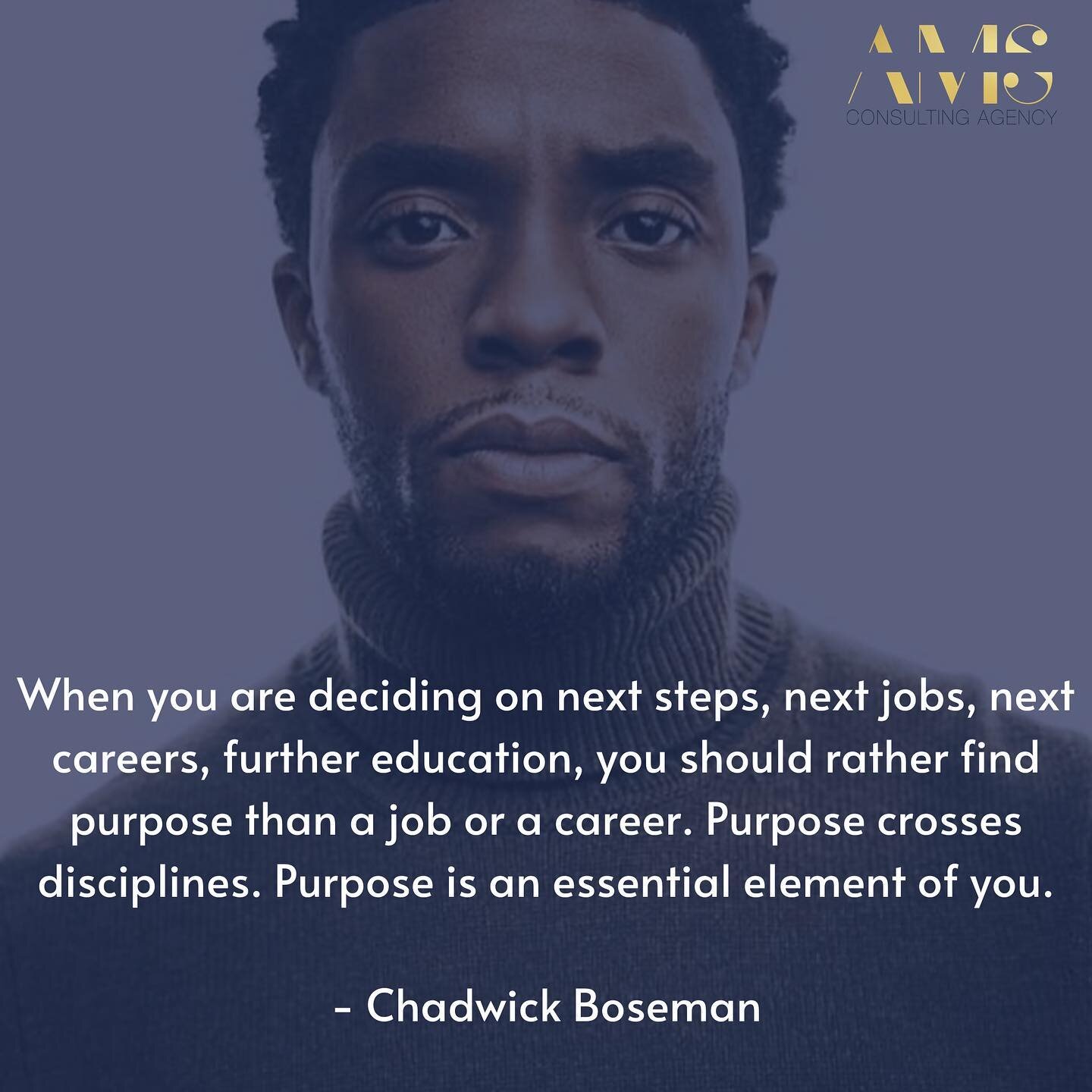 Find your purpose and let it lead the way. 🙏🏽 Rest peacefully.
