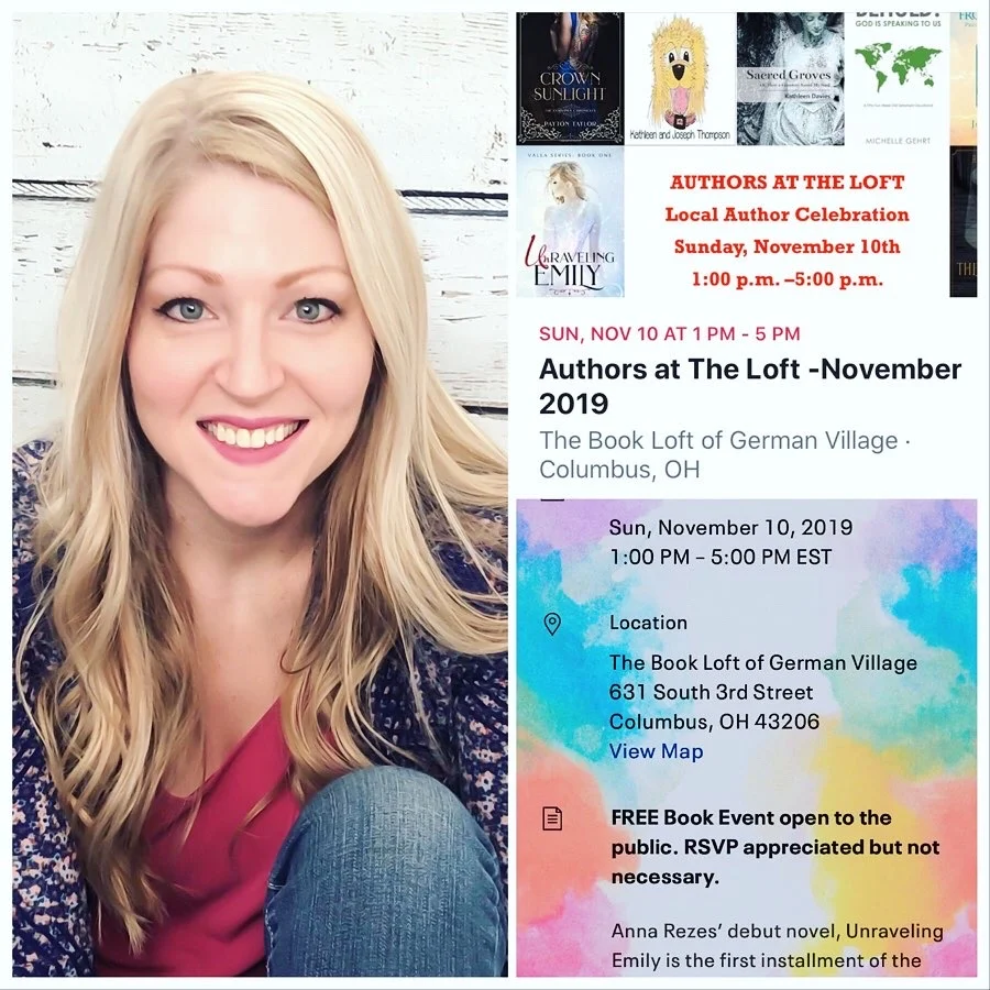 Authors at the Loft- November 10th