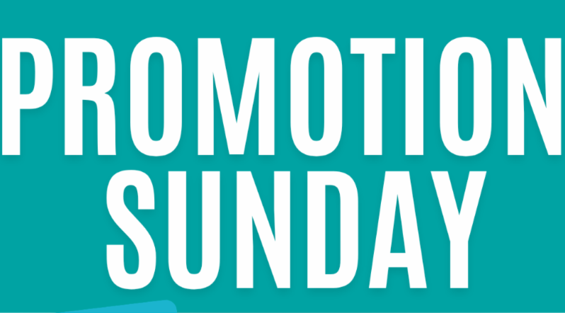 Promotion Sunday