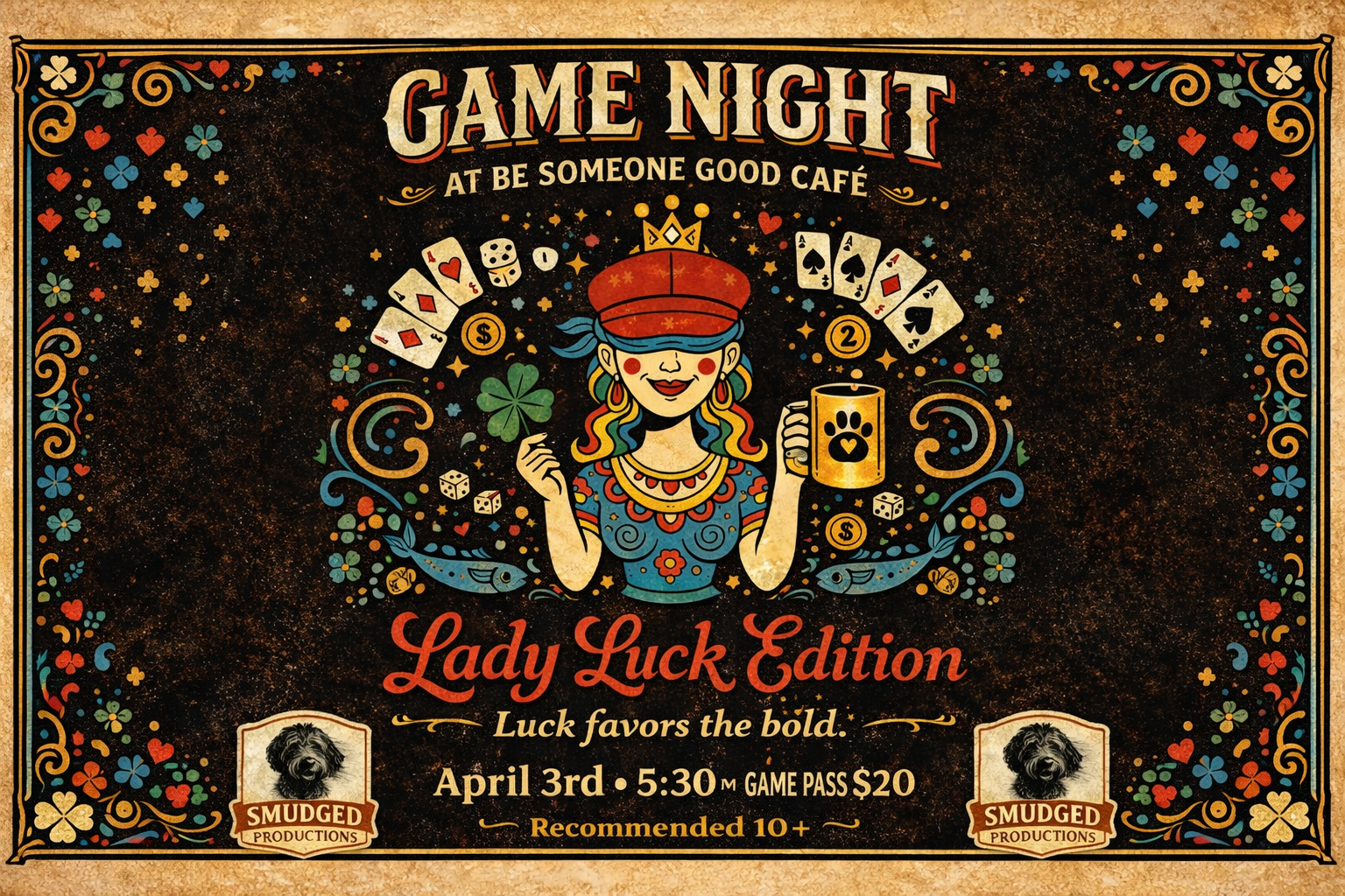 BSG Game Night “Lady Luck”