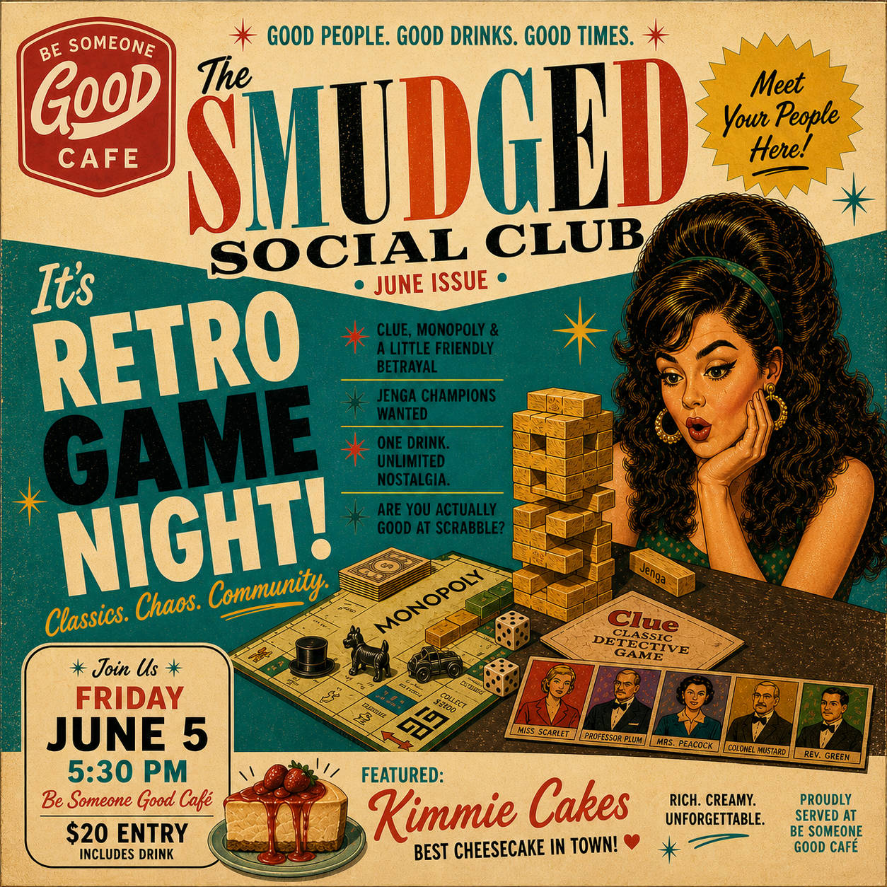 BSG Game Night “retro night!”