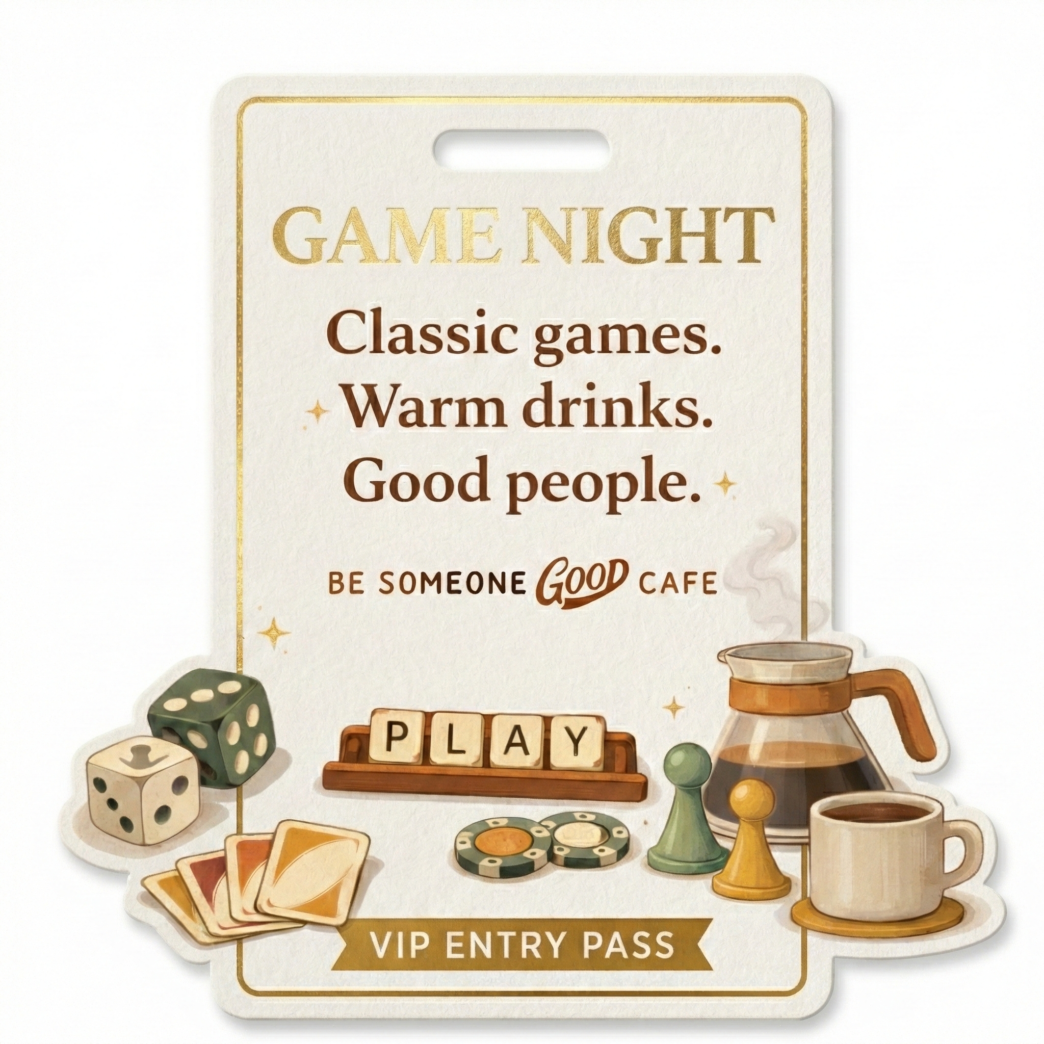 Game Night Entry Pass