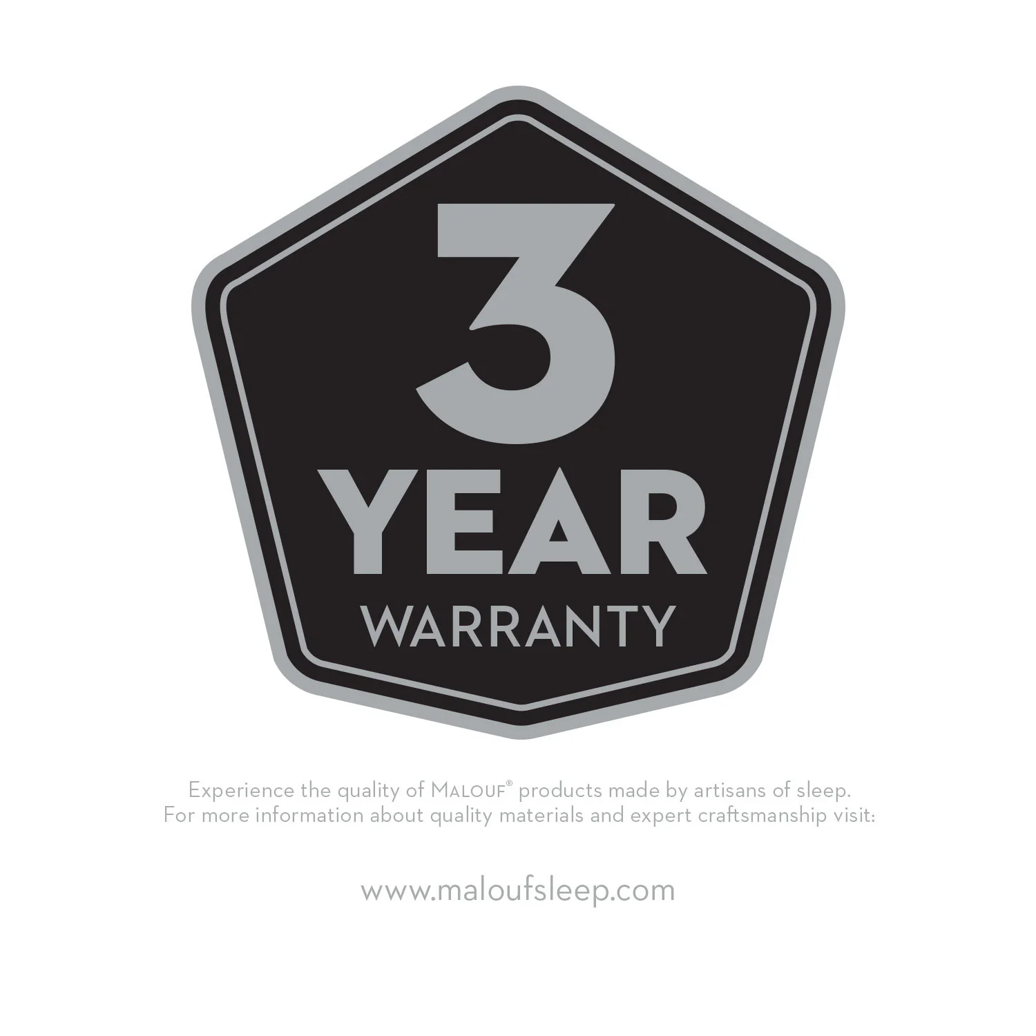 Picture of Gelled Microfiber pillow 3 year warranty.