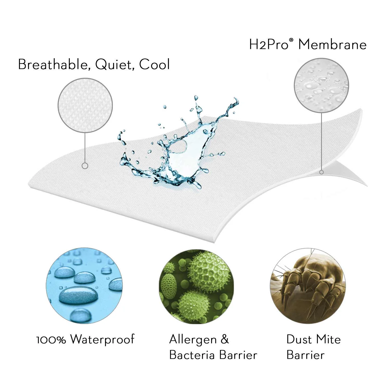 Picture of Sleep Tite Encase HD Mattress Protector information.