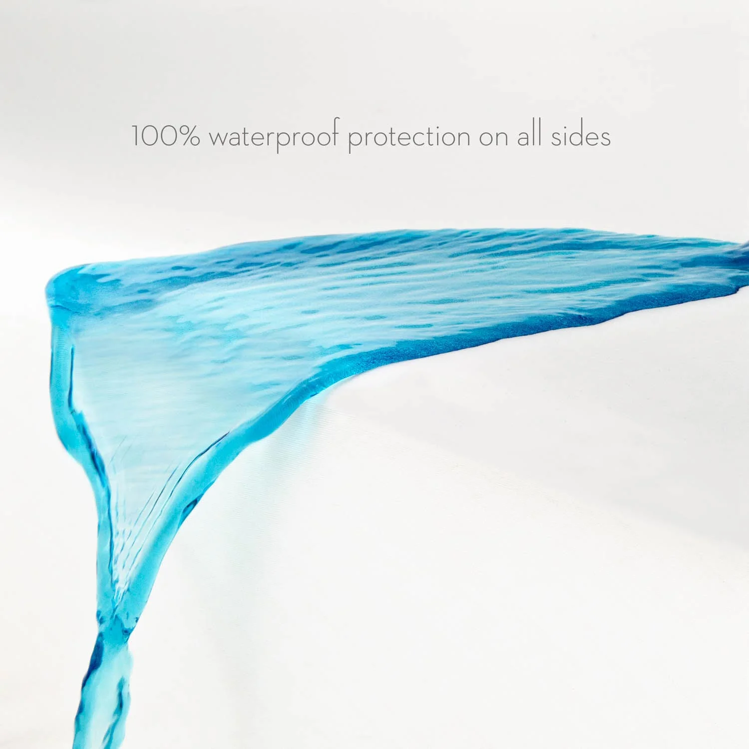 Picture of Sleep Tite Encase LT Mattress Protector waterproof on each side.