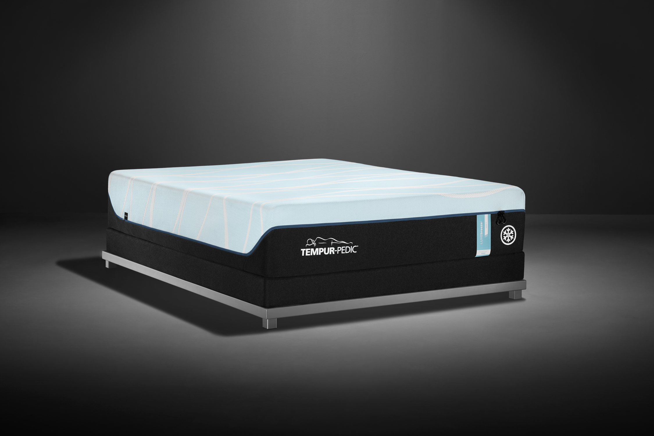 Tempurpedic_T4_LuxeBreeze_Soft_SILO_5InchFoundation_ThreeQuarter_Charcoal_Queen_Aug18_5x7.jpg