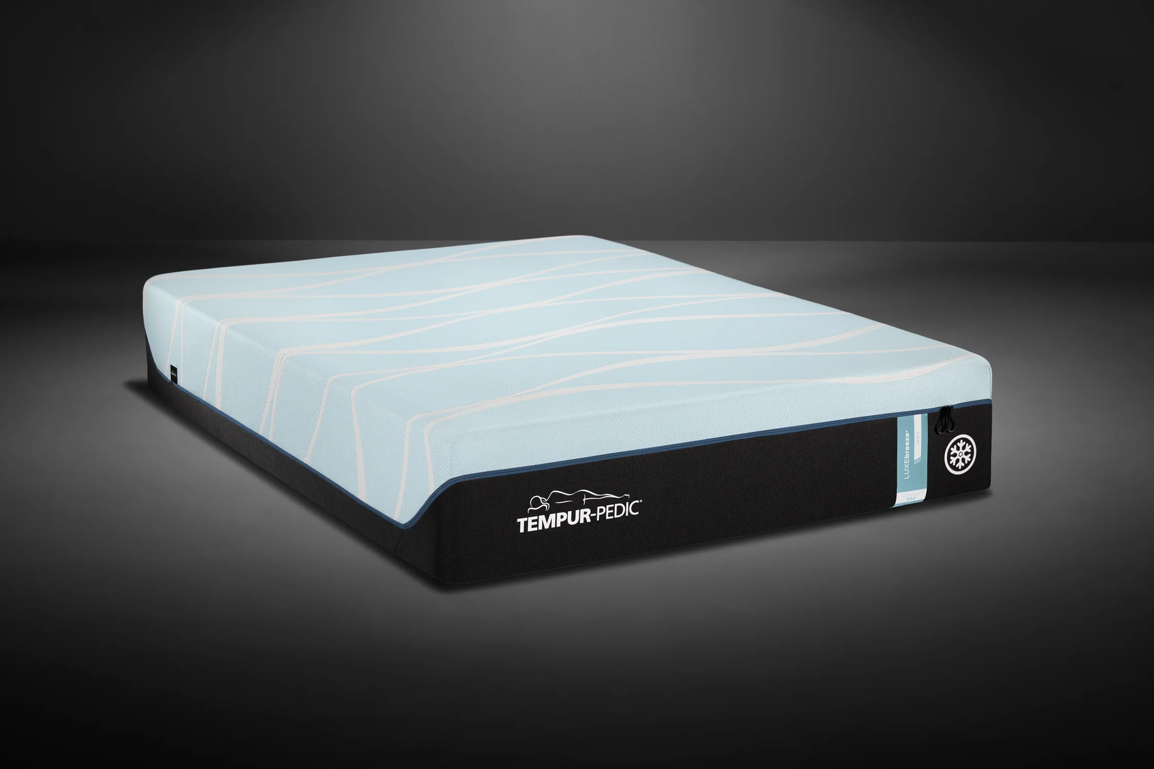 Tempurpedic_T4_LuxeBreeze_Soft_SILO_MattressOnly_ThreeQuarterHigh_Charcoal_Queen_Aug18_5x7.jpg