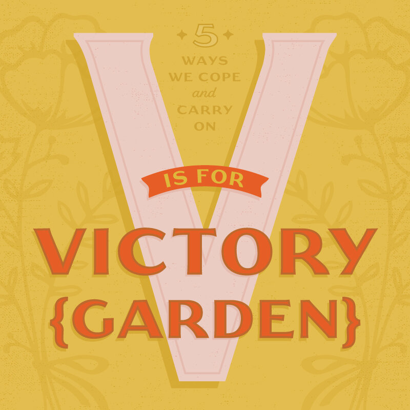 V is for Victory | morale-booster art series during Covid-19 isolation