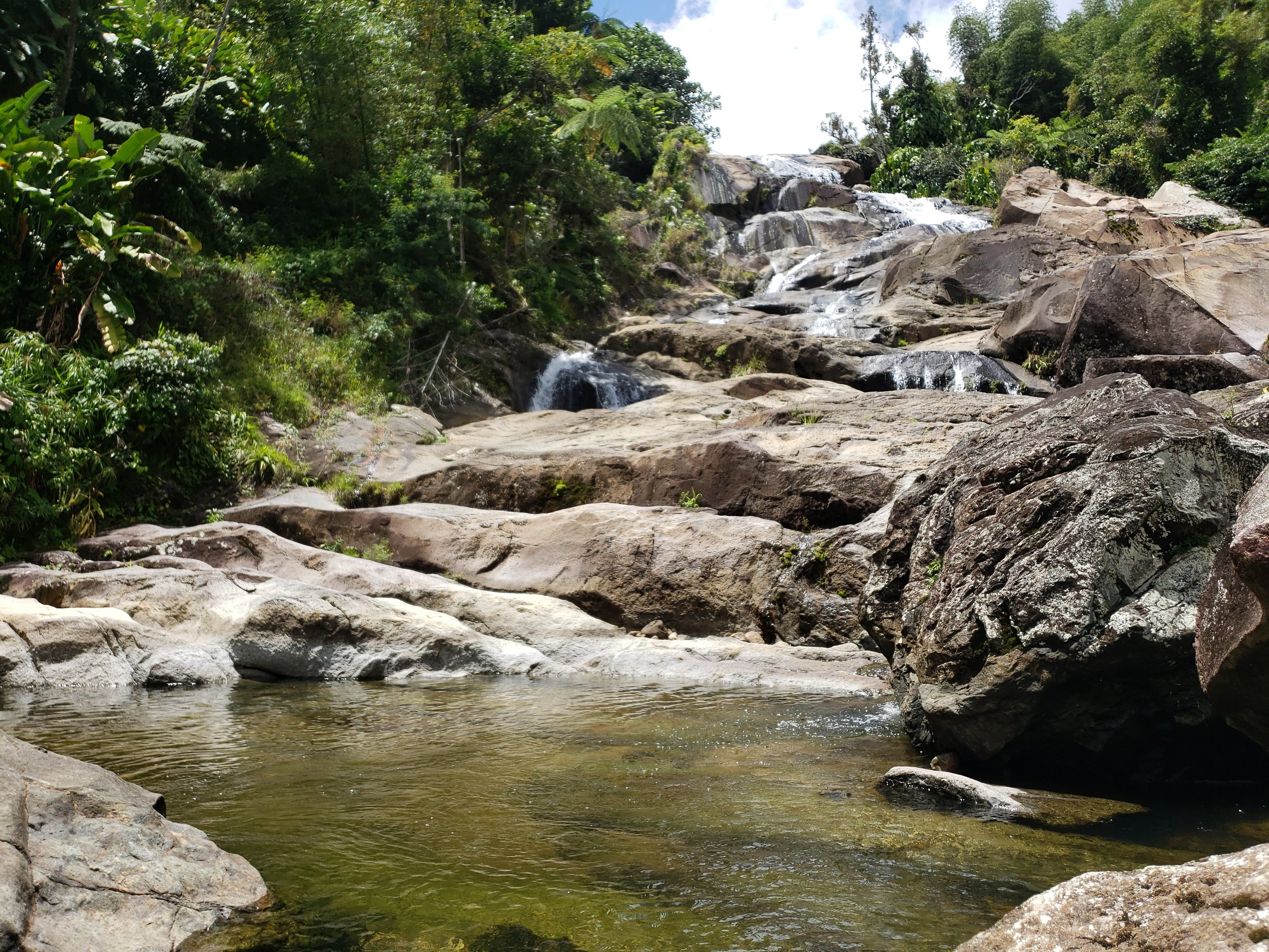 Cubuy River pool below Casa Cubuy.