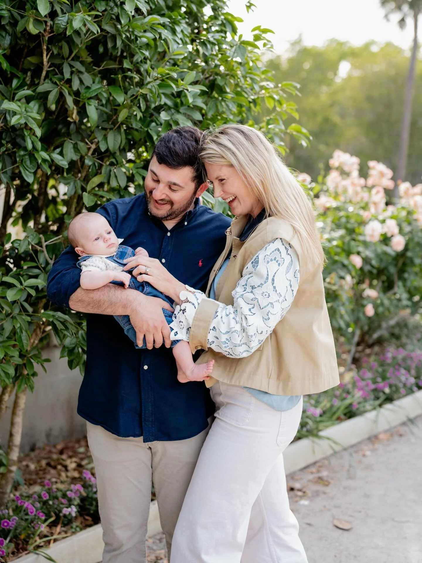 Leo made @marnipictures worrrrrk for a smile, but he finally gave in! So grateful for these beautiful first family photos 🥹💘