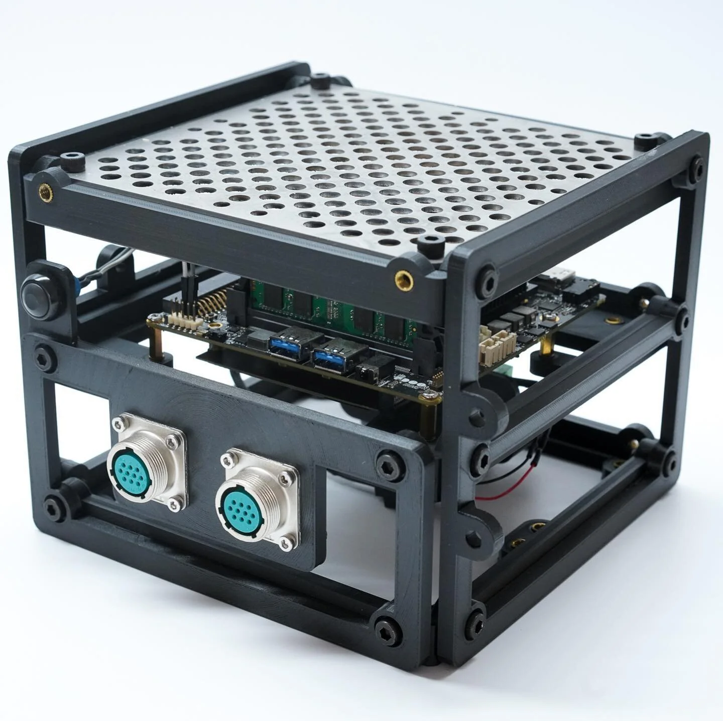 Here's the hero shot- I've added some connectors for future GPIO on the board.  You can see the full write-up and get all the designs over at https://back7.co or click the link in my profile.