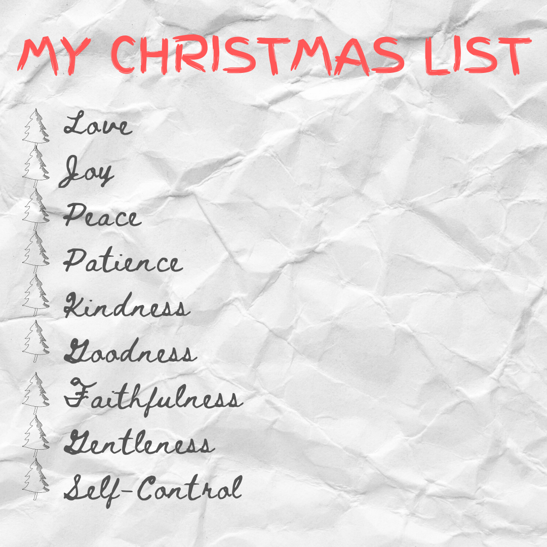 ALL I WANT FOR CHRISTMAS