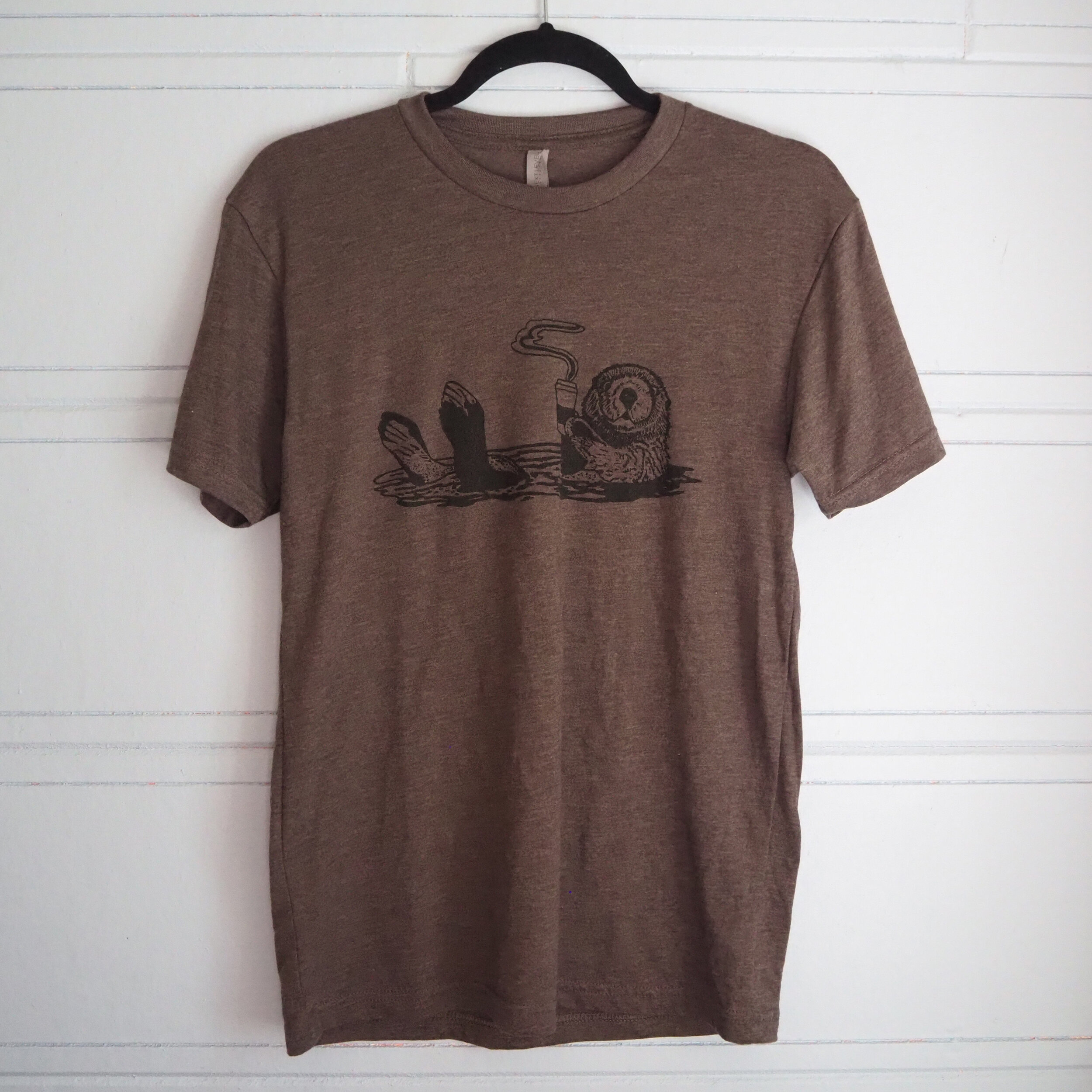 Men's Coffee Otter Tee