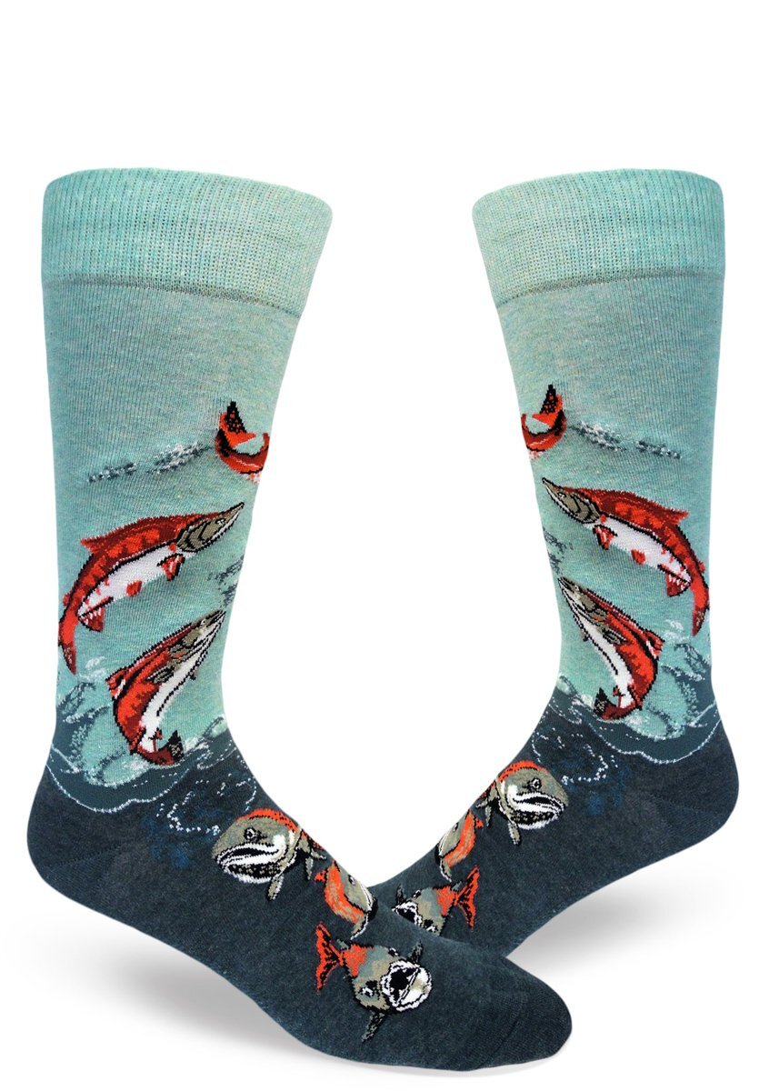 Sockeye Salmon Men's Socks
