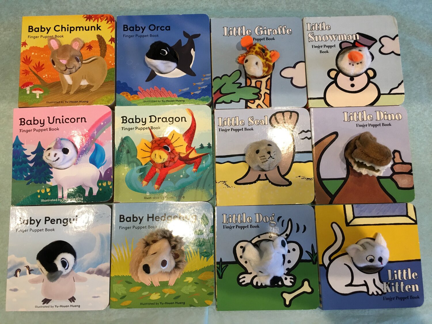 Finger Puppet Animal Board Books — Casita International Gift Shop