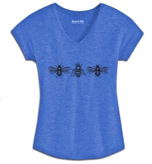 Honey Bees Women's Tee Shirt — Casita International Gift Shop