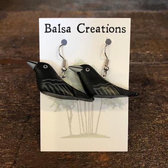 Balsa Animal Earrings