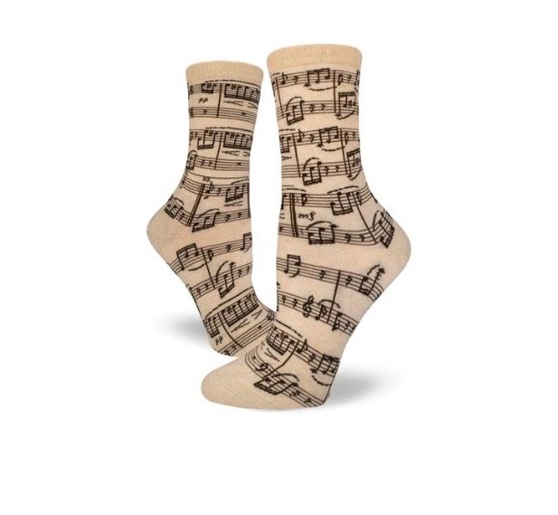 Sheet Music Men's &amp; Women's Socks