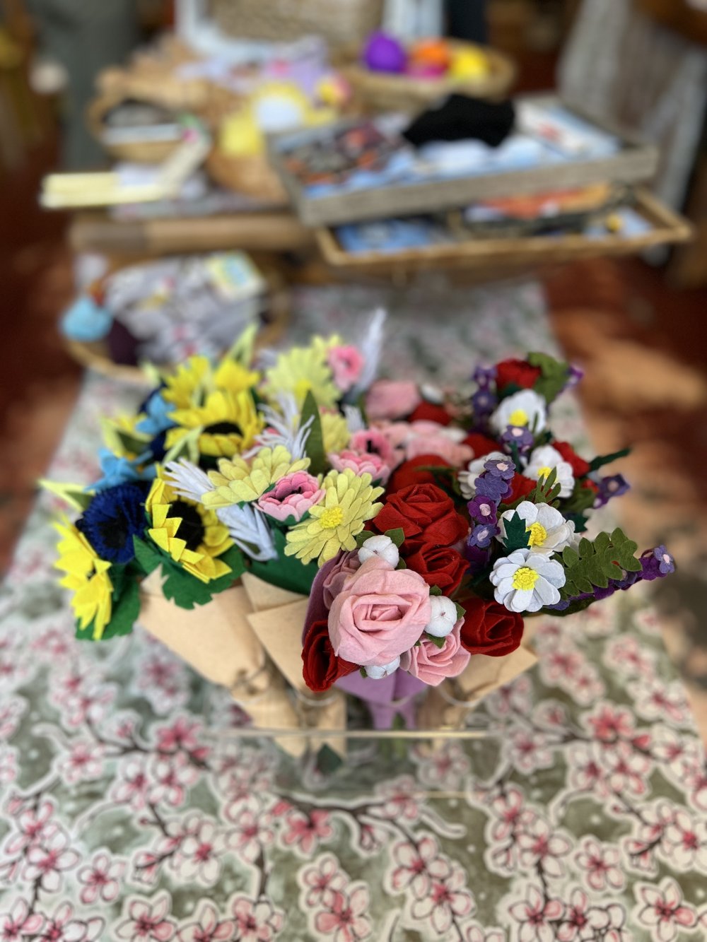 Tiny Spring Bouquet/ Miniature Bouquet/ Tiny Flowers/ Tiny Bouquet/ Bouquet/  Spring Miniatures/ Mini Bouquet/ 