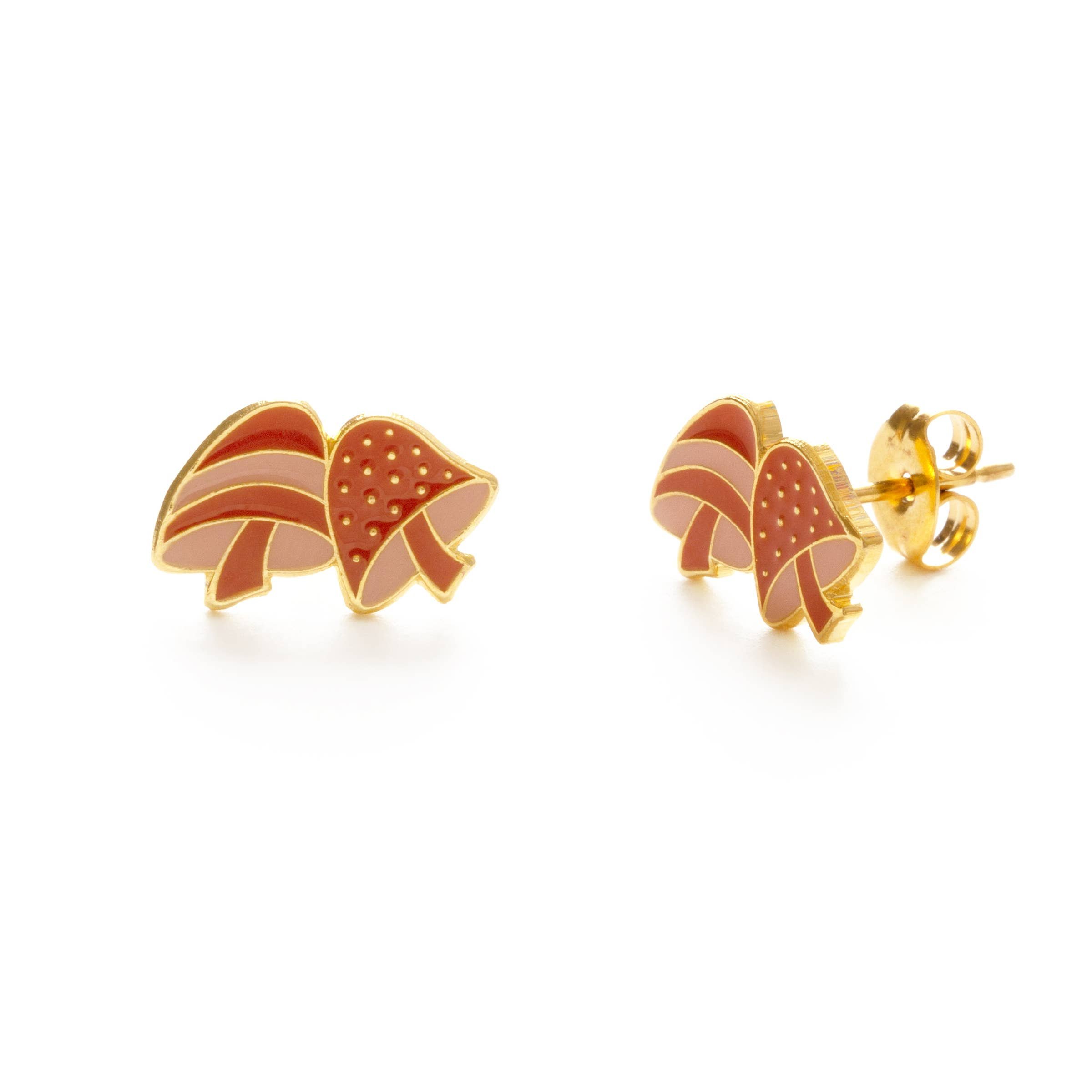 Shroom Stud Earrings