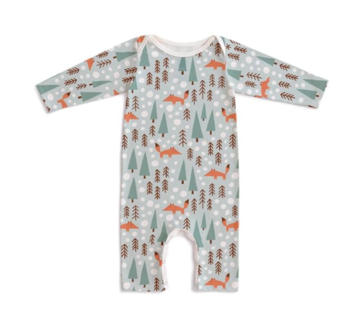 Baby Winter Romper Foxes