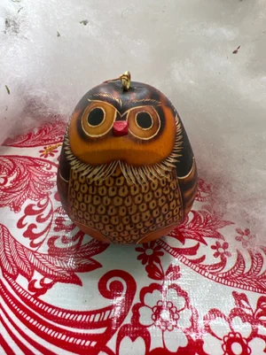 2347 希少 富永直樹作 眼鳩 置物 【公式通販】