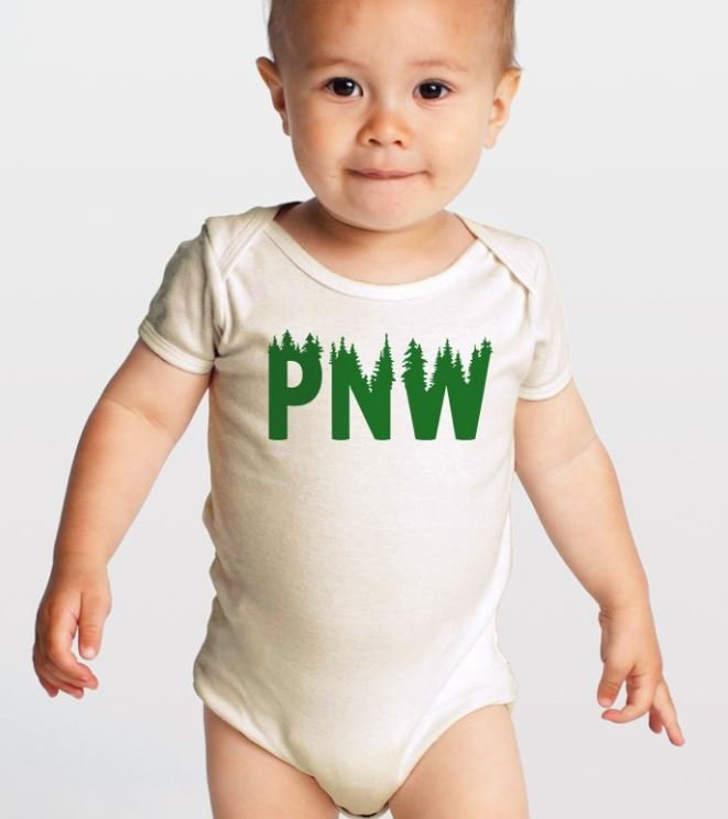 PNW Baby Onesie