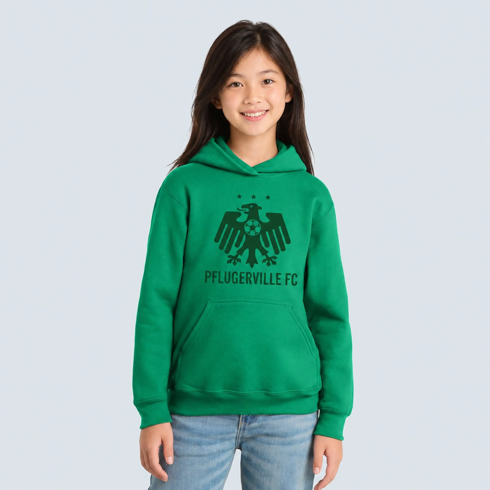 PFC_Youth_Hoodie_Green_Front_Model2_Female.jpg