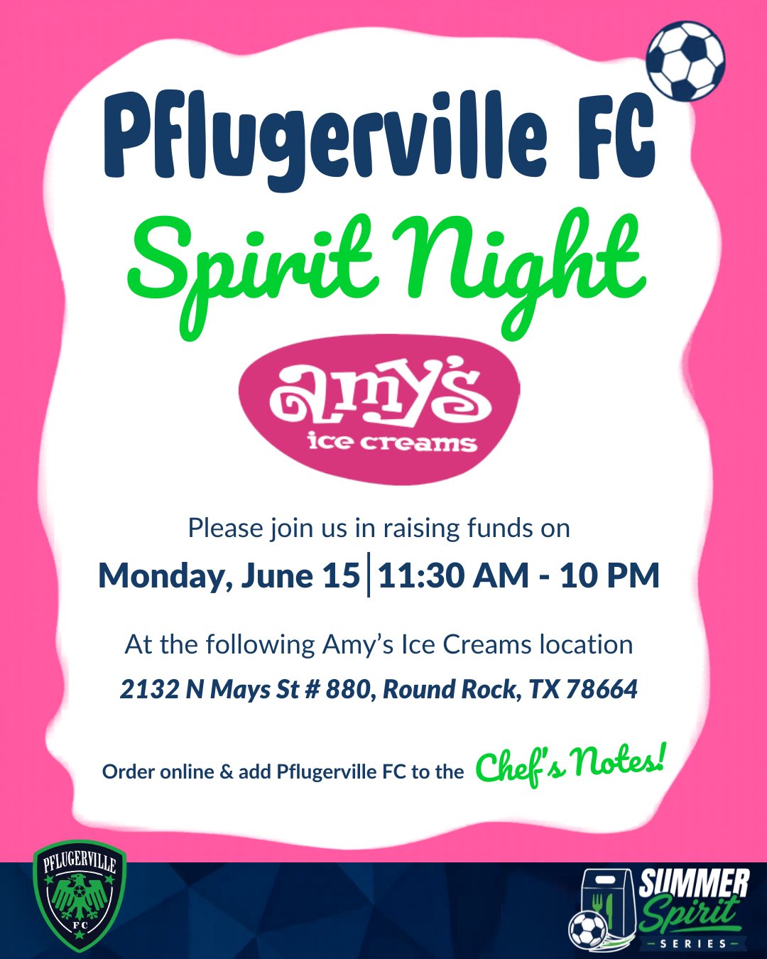 Summer Spirit Series | Amy's Ice Cream