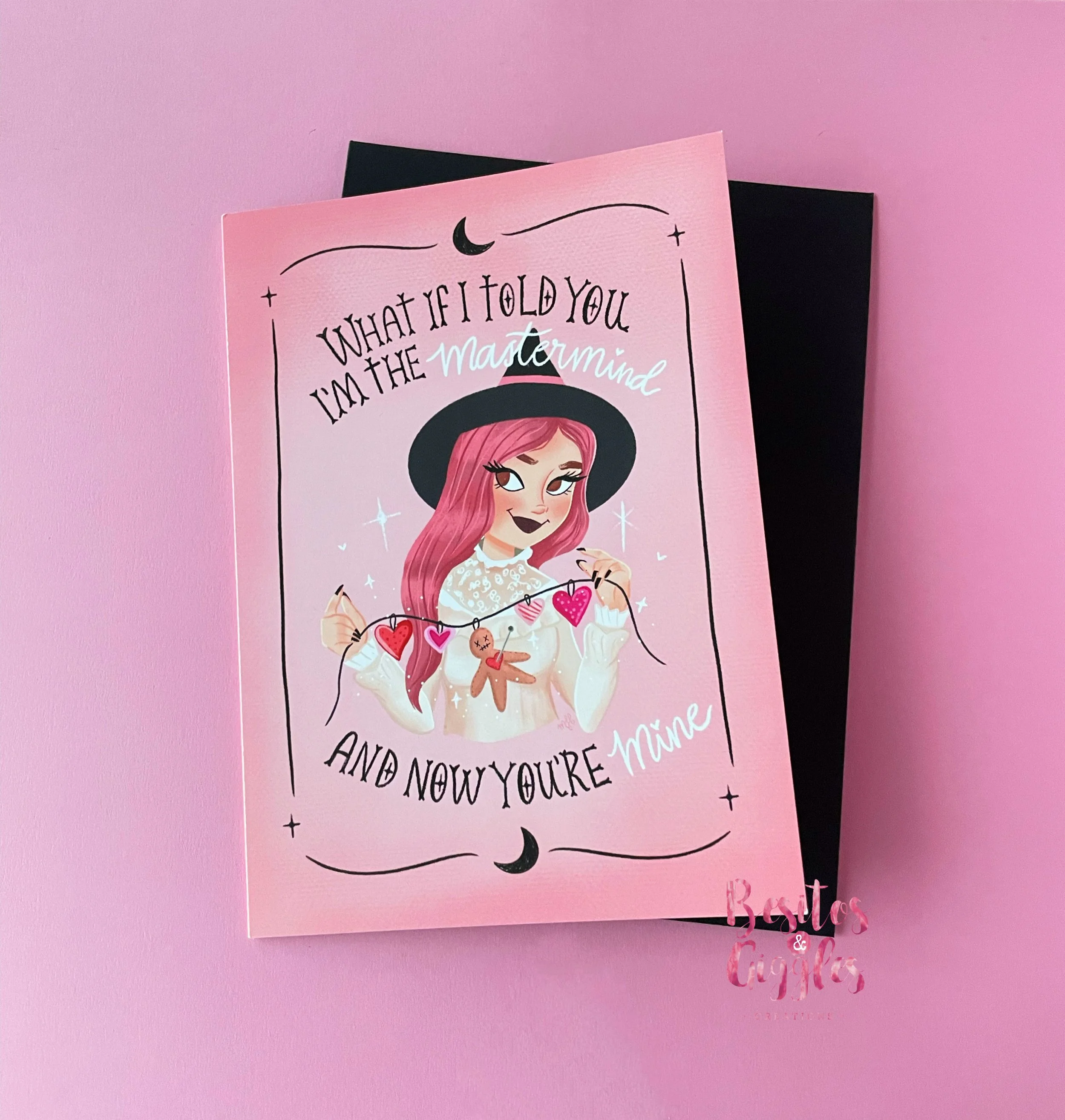 Mastermind Love Witch Light complexion Greeting Card