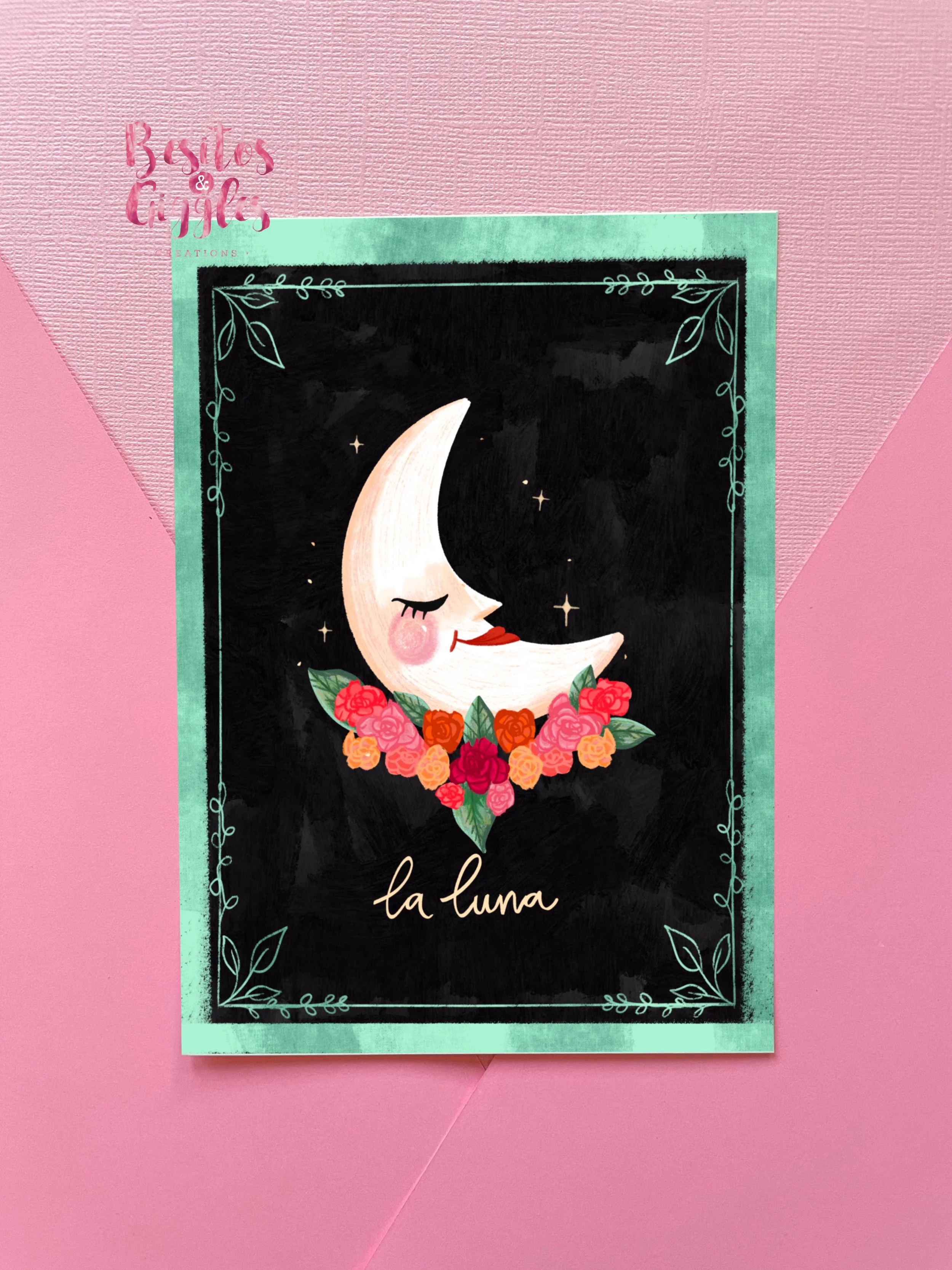 La Luna rosa Print