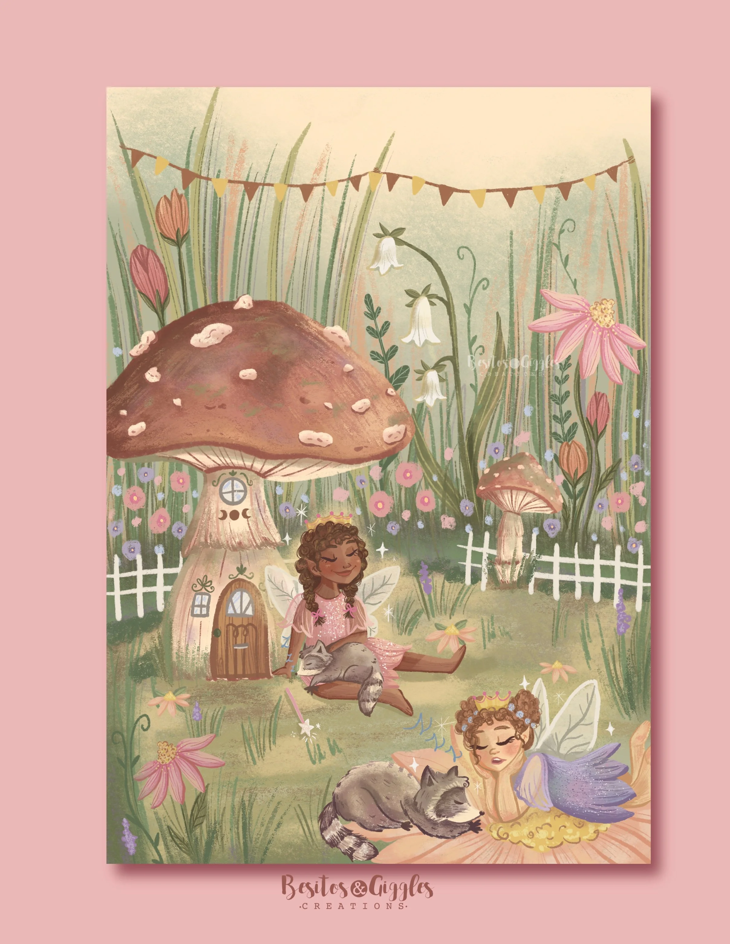Sleeping Fairyland Print