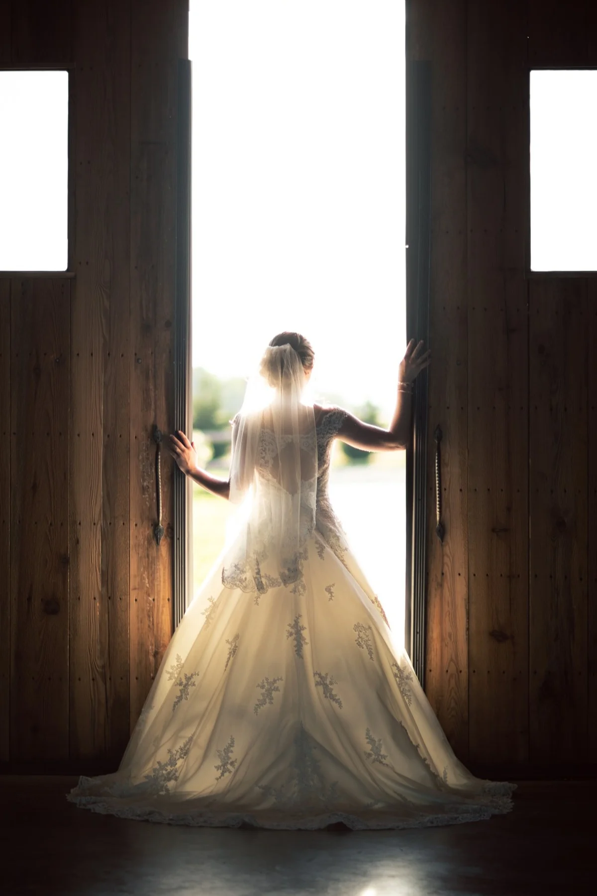 The Barn at Heritage Farm Bridal Portraits