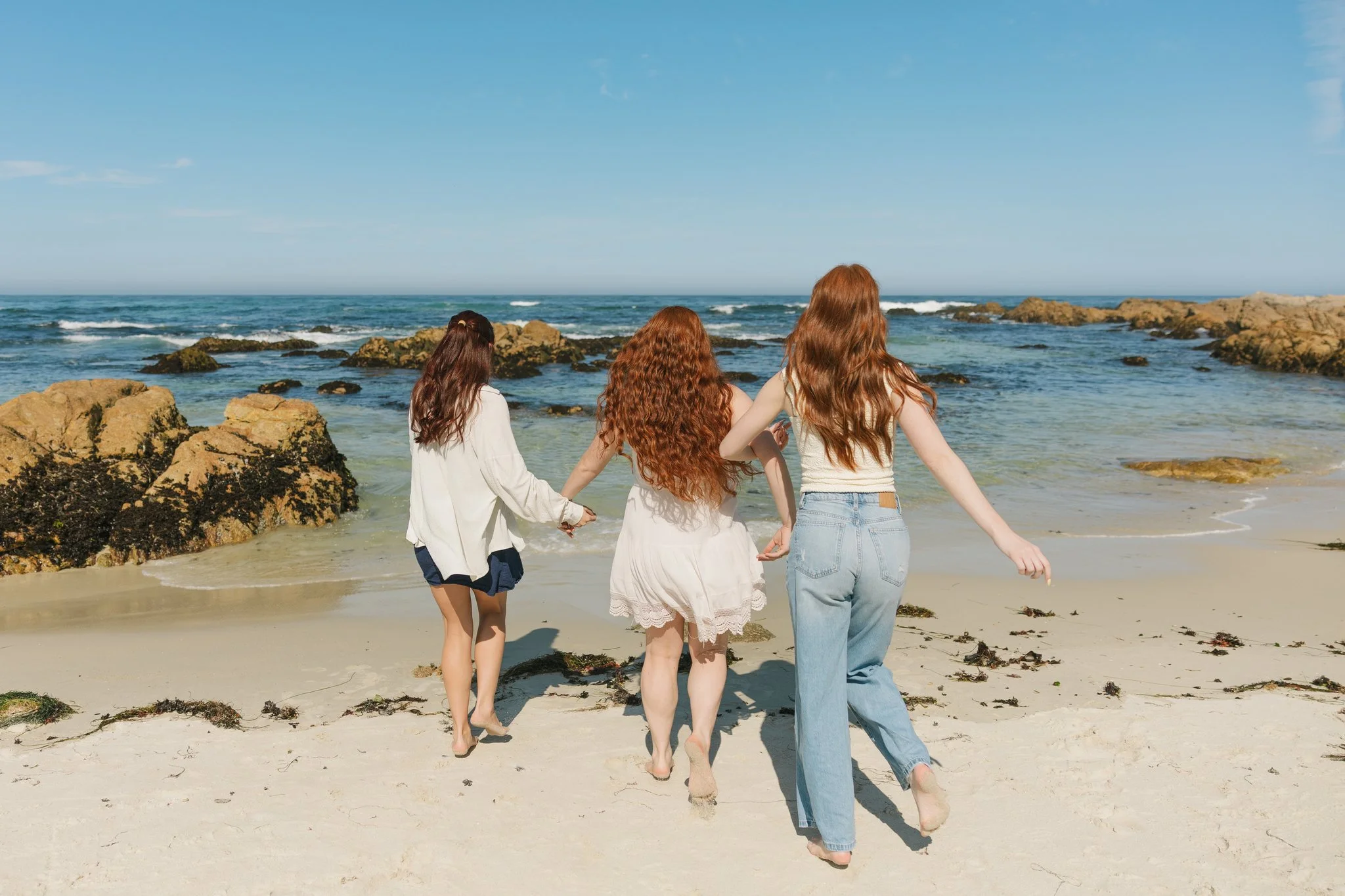 Daytime Beach Family Photos| Monterey Family Photographer