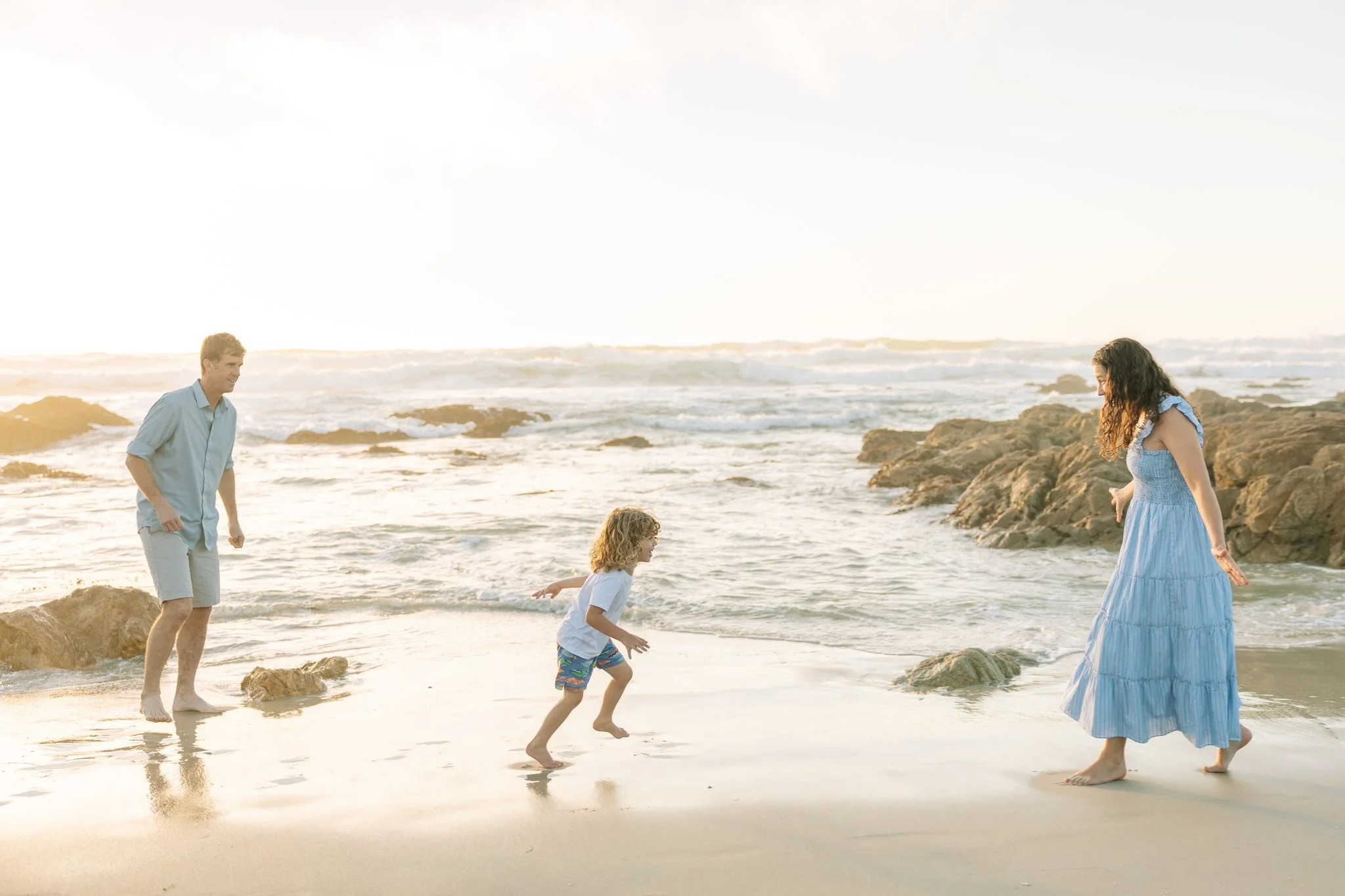 Family chaos is actually my favorite thing to shoot.

You've been bribing your kids since Tuesday. Someone already has a stain on the outfit you bought specifically for this. And now you're standing in front of a photographer trying to look natural w