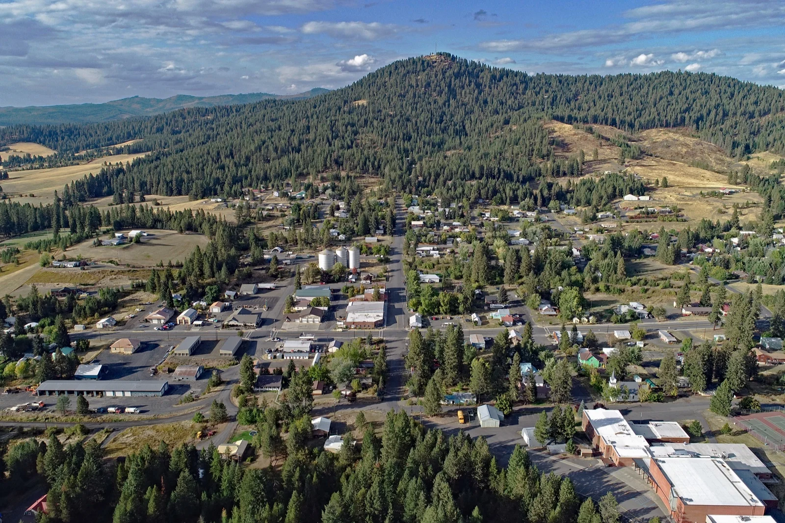 A Drone's Eye View of Latah County — Latah County Democrats