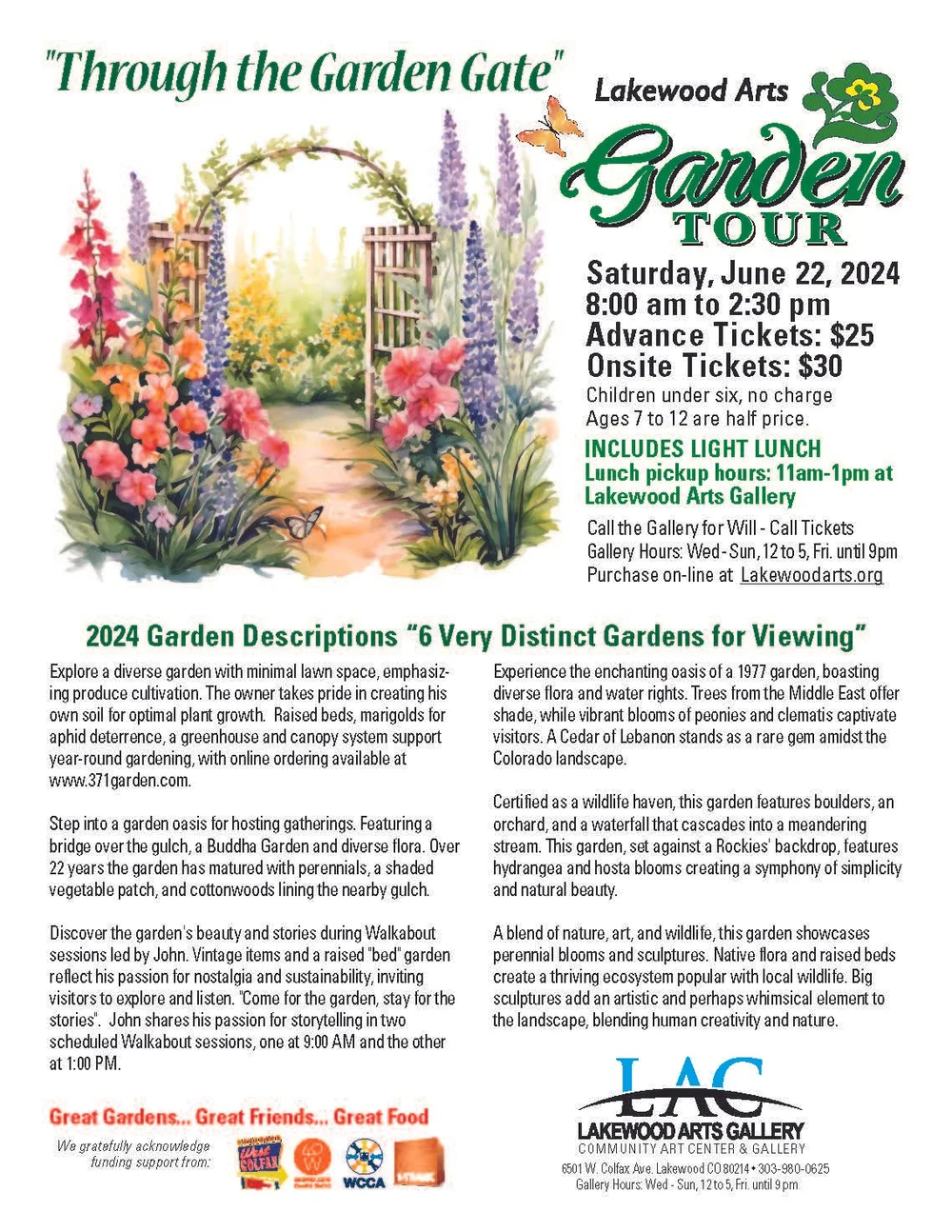 Lakewood Arts Council, Art Center & Gallery
