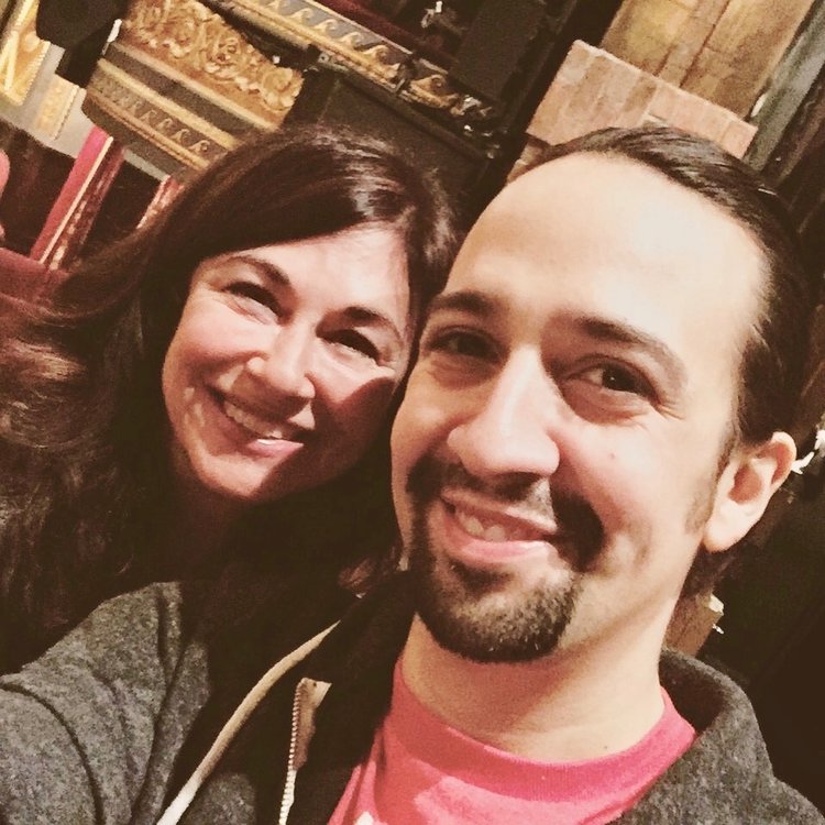 Mr. "Room Where It Happens," Lin Manuel Miranda, Songwriter. I think he shifted the Universe a bit.