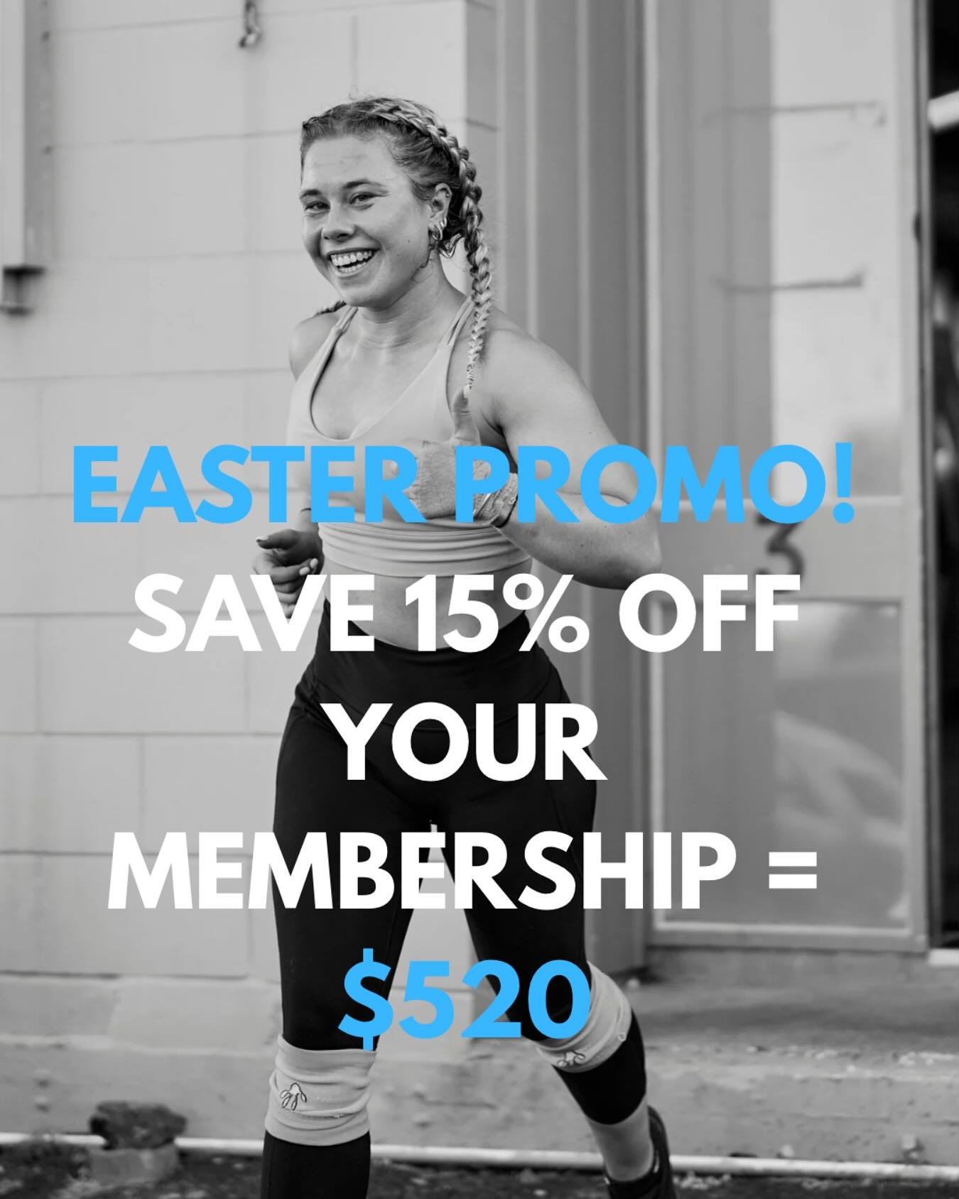 🔥 JOIN US THIS MONTH AND SAVE $520! 🔥

Ready to take your training to the next level? For a limited time, you can save 15% off your membership - that&rsquo;s a whopping annual saving of $520

✔️Expert coaching
✔️Intelligent programming 
✔️CrossFit,