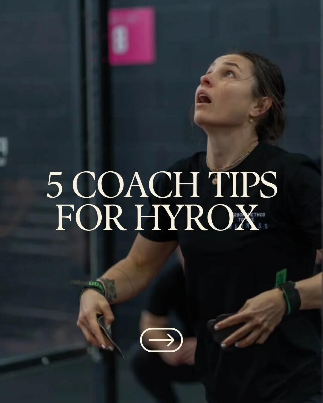 HYROX program Coach @charliejconnell shares her 5 top tips for the race 🏃