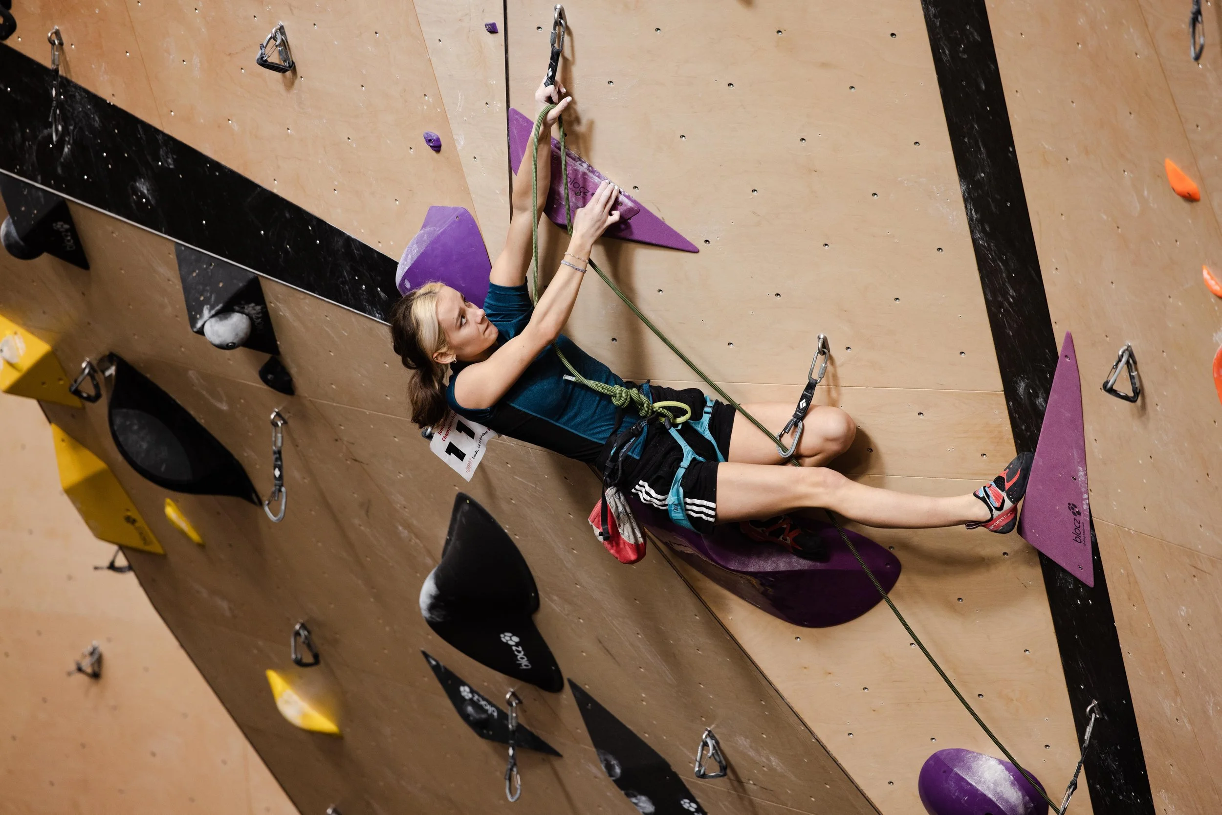 RESULTS Junior British Lead Climbing Championships — GB Climbing