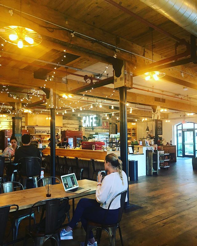 Love new client working sessions @mercantileandmash ☕️