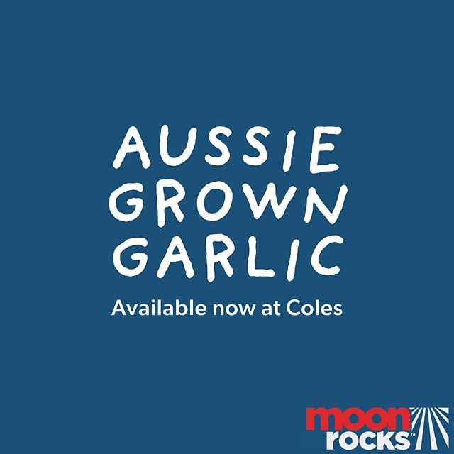 It&rsquo;s that time of year again 🙌🏼 Get your hands on our fresh Australian Garlic, available in your local Coles Supermarket now! Simply ask for Moonrocks Garlic! 😀